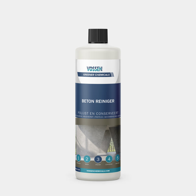 Beton Reiniger – Polijst en Conserveert (product 205) is een reinigingscrème met conserverende eigenschappen