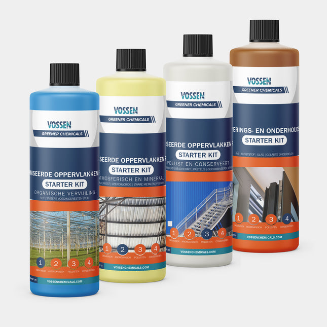 Gegalvaniseerde Oppervlakken schoonmaken