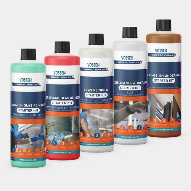 Niet-Gecoat Glas schoonmaken