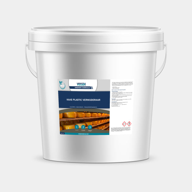 Kaas plastic verwijderaar