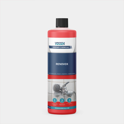 Renovox - krachtig zuur sanitair reinigingsproduct voor het zeer effectief reinigen van tegels, voegen, badmeubels en kranen